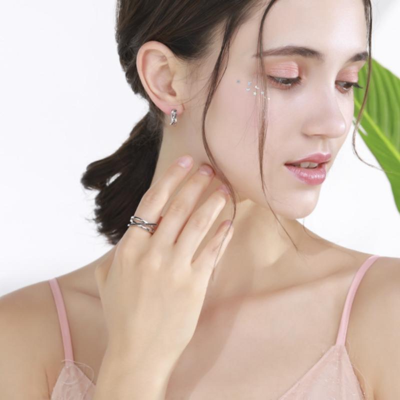 Черные классические настоящие серьги с черным камнем, милые серьги-кольца для женщин