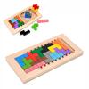 AUTAKI Educational Toy, 3D Puzzle, Brain Training Toy, Puzzle, Endless Play, Growth Experience, 10 Levels X 752 Ways, Educational Toy, Brain