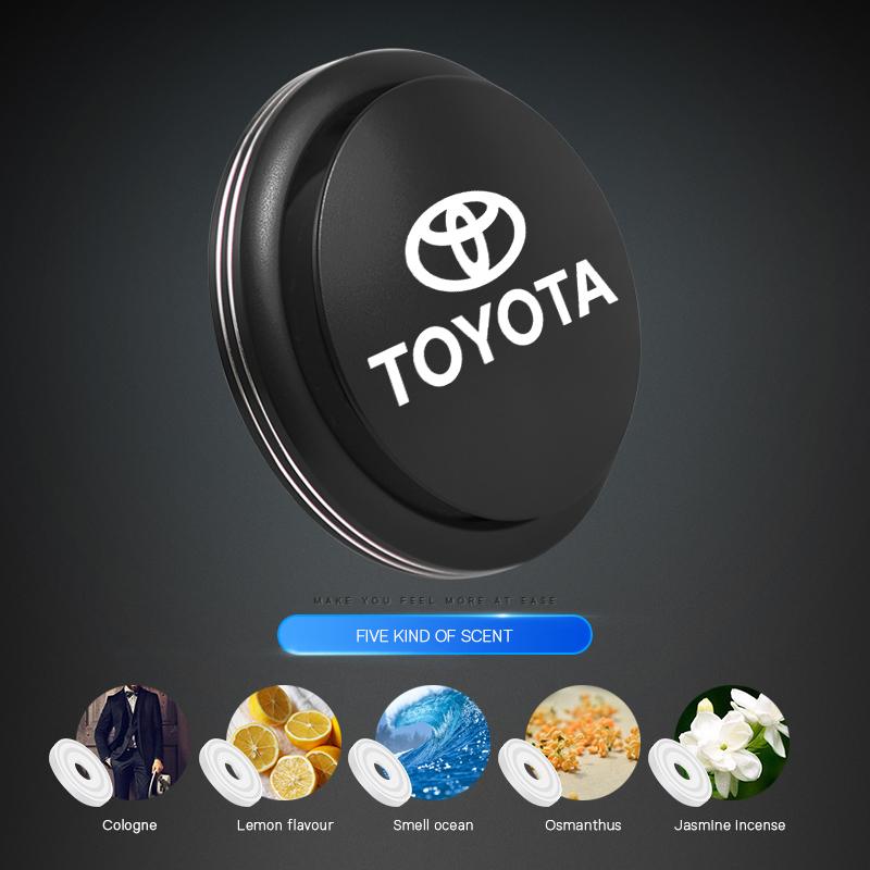 Automotive Air Freshener Essential Oil Diffuser Accessories for Toyota TRD GR Corolla Camry Chr Rav4 Yaris Hilux Prius Avensis
