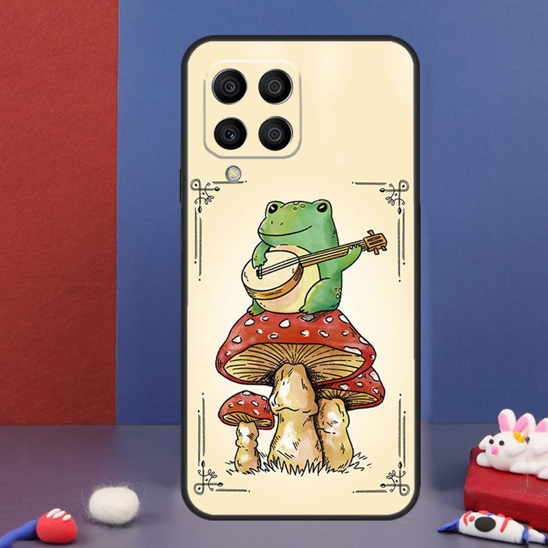 Коттеджкор Лягушка Эстетика Чехол Для Samsung Galaxy M16 M06 M36 M56 M15 M11 M31 M21 M53 M13 M32 M52 M35 M55 M14 M34 M54