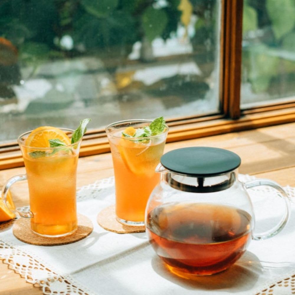 Чайник HARIO Jumping Leaf, Черный, 600 мл, Сделано в Японии, JPL-60-B