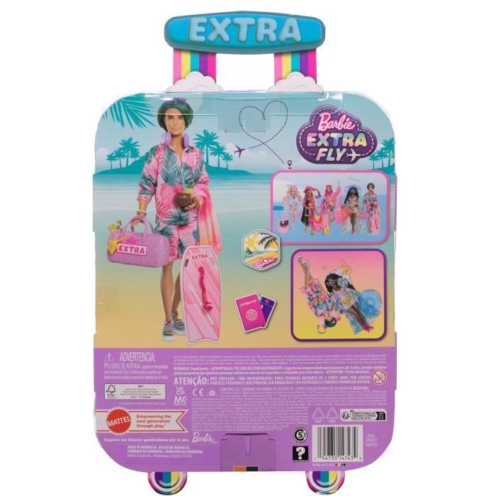 Ken extra plage - barbie - hnp86 - poupee mannequin barbie