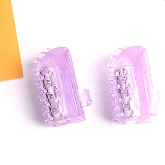 Finger Vibrator Skin-friendly Waterproof Mini Powerful Finger Vibrator for Sex
