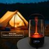 Flickering Flame Diffuser  Vintage 200ML Humidifier with Timer & Auto Shut-Off for Relaxation
