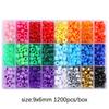 1 коробка/мешок 9x6 мм набор бусин-ведер для самостоятельного изготовления браслета, ожерелья, серег, ювелирных изделий, аксессуаров