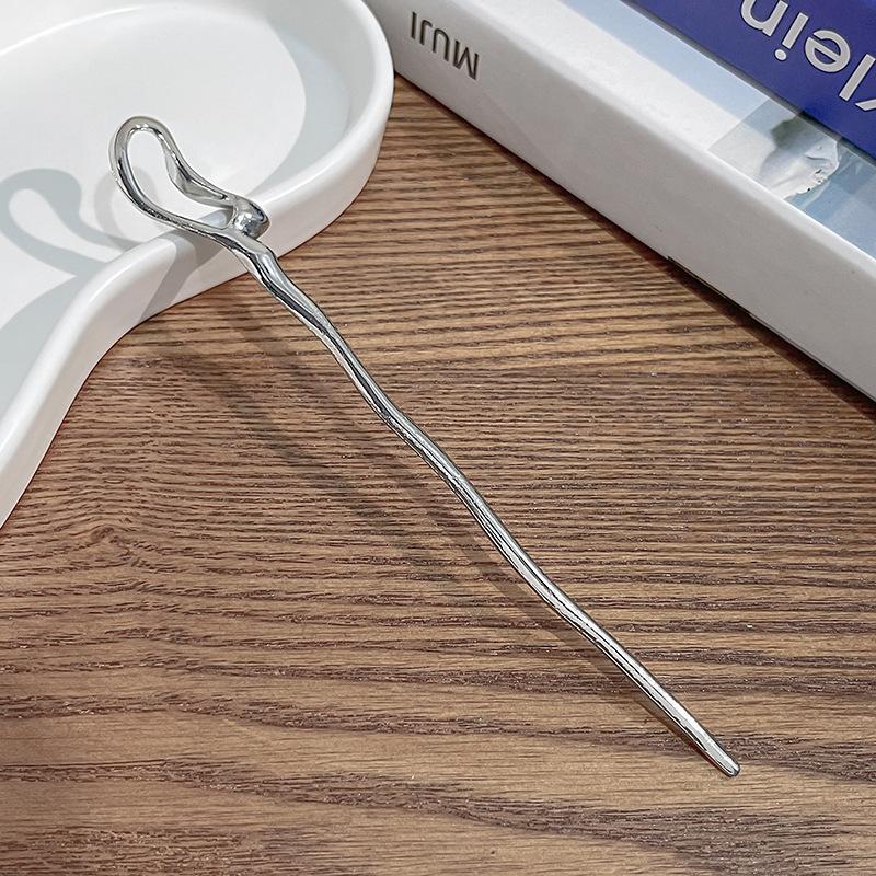 Национальный стиль Новая китайская заколка для волос Жидкий металл Бабочка Заколка Полумесяц Набор Бриллианты Винтаж Бамбуковые сочленения Кисточка Заколка для волос Прическа Заколка