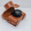 PU Leather Camera Bag Case For Fujifilm X10 X20 Fuji X10 X20 Full Body Protection Cover With Strap