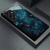 Крутой узор  Стеклянный чехол для телефона Для Samsung Galaxy S26 S25 S24 S22 S23 Ultra S21 S20 Plus 5G Матовый Нескользящий Полное покрытие