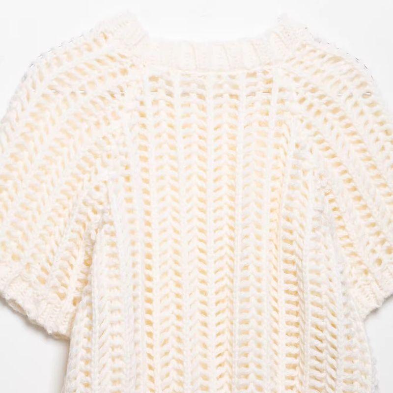 Araltay New Arrival Fashion Style Women's Clothing Fashion All-Match Pure Color Side Band Decoration Thick Needle Tops 2142116