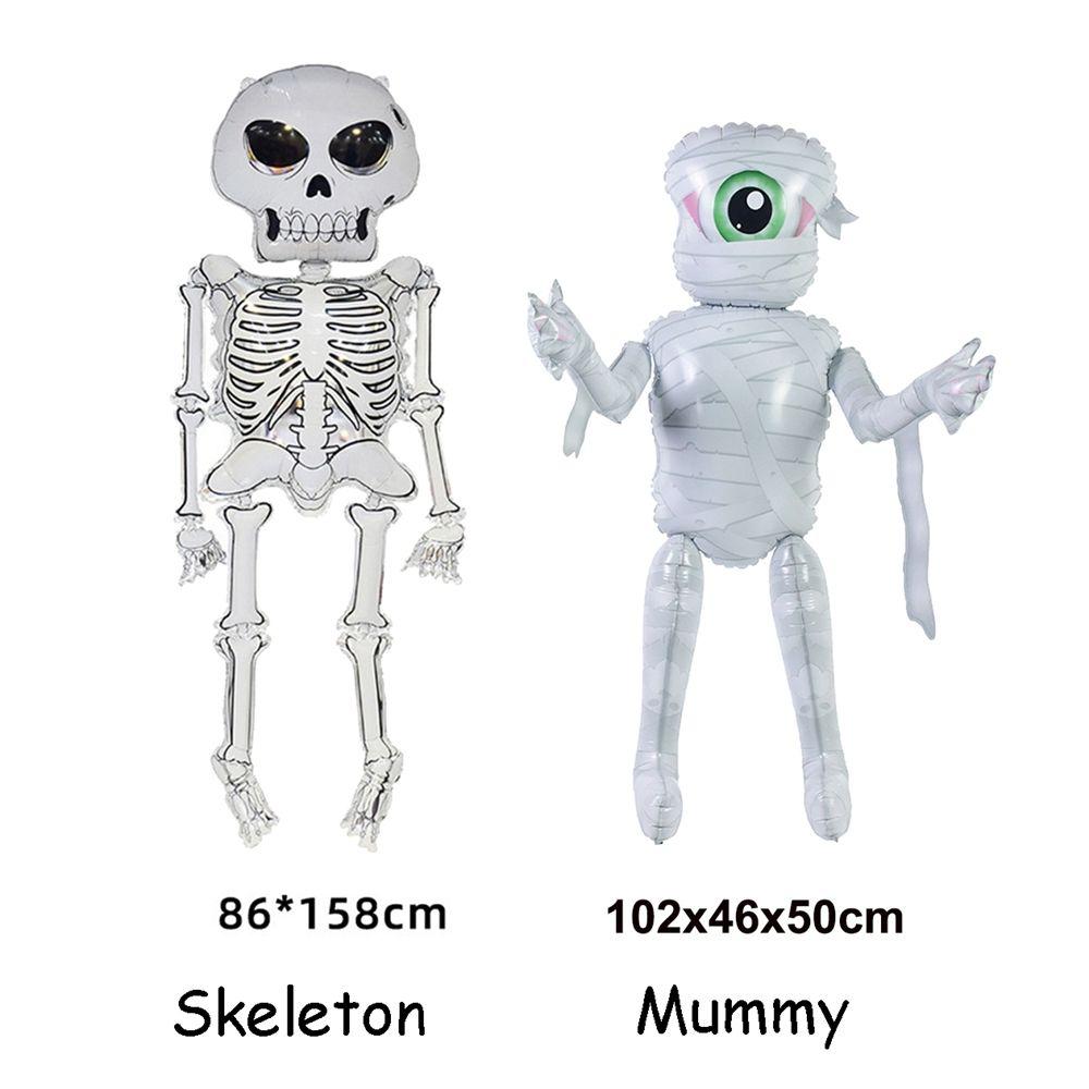 Aluminium Film Large Mummy Balloon Giant Balloons Party Supplies Skeleton Balloons Halloween Decor