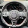 Leather Car Steering Wheel Cover for Volkswagen Golf 6 GTI MK6 VW Polo GTI Scirocco R Passat CC R-Line 2010 Car Interior Briad