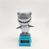 Car Acssories Solar Energy Acssories Shake Head Doll Funny Shark Shape Acssories Gift Creative Interior Car Acssories