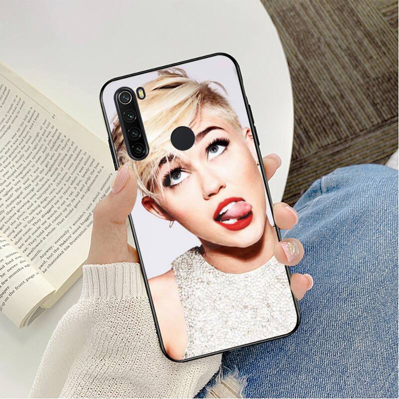 Miley Cyrus Phone Case For Redmi note 8Pro 8T 9 Redmi note 6pro 7 7A 6 6A 8 5plus note 9 pro case