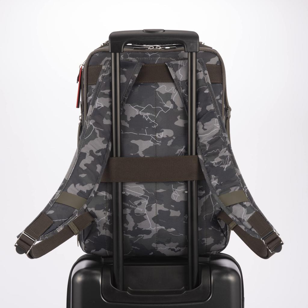 Совместимый с PUBG B4 15-дюймовый ПК с подвеской в виде сковороды, ограниченный рюкзак 92486 Хаки [Orobianco] Мужской