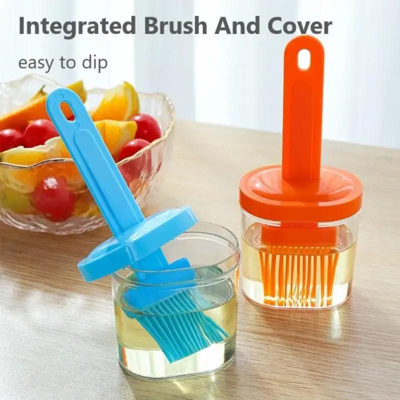 Silicone Bottle Brush High Temperature Resistant Portable Barbecue Oil Household Baking Pancake Tool