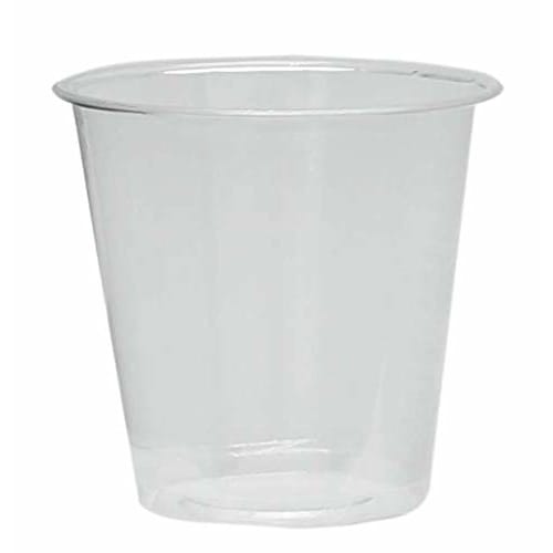 Artnap Clear Cups, 90ml, 60-Piece Mini Size, for Tasting and Gargling, P-9060