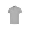Li Ning Group Purchase Series Solid Color Casual Sports Short Sleeve Polo Shirt Men Polo Shirts Shark-Gray APLU189-10