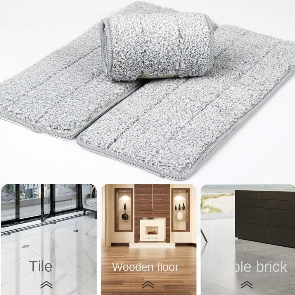 3 шт. Сменная ленивая швабра из микрофибры, Аксессуары для швабры, Прочная сменная насадка для швабры