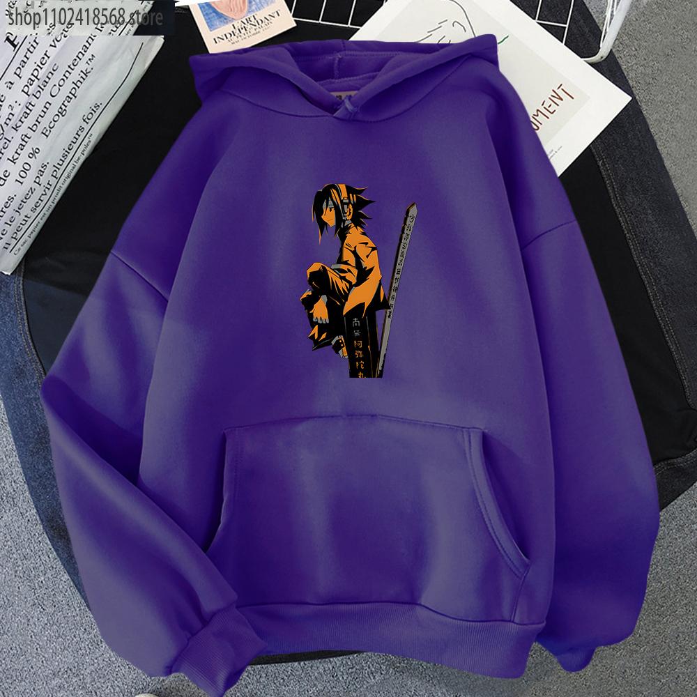 Толстовки с принтом аниме «Шаман Кинг», женские толстовки с длинными рукавами и героями мультфильмов, толстовка в стиле Харадзюку в стиле хип-хоп, японская манга, графика Sudaderas