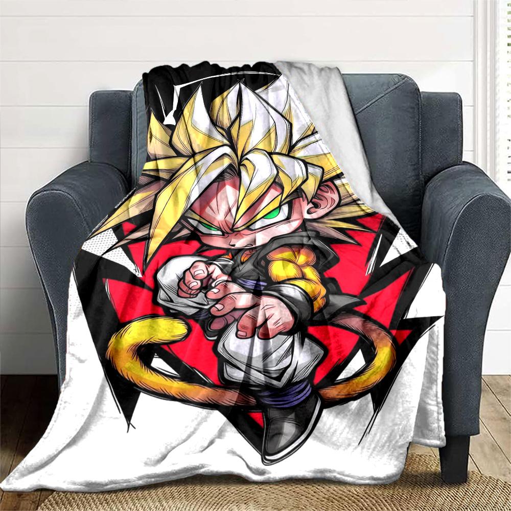 Naruto Blanket Warmthful Decor Perfect for Livingroom Bed Office Chair for All Seasons Digital Print Gift for Travel Home Birthdays