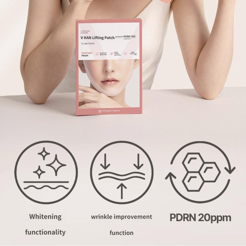 Подтягивающий пластырь Yakson V-Han – целенаправленный уход за подбородком