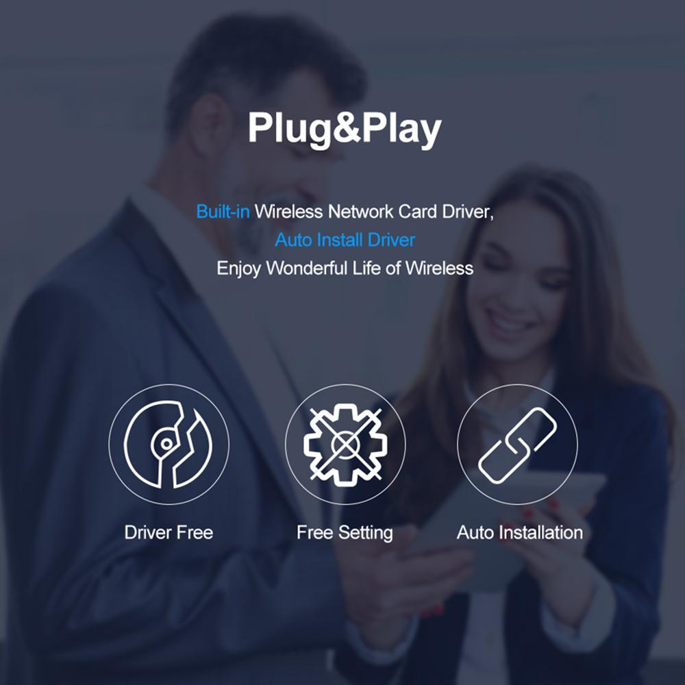 Мини USB-адаптер Wi-Fi 2,4G Wi-Fi-ключ 150 Мбит/с 802.11b/g/n USB2.0 Wi-Fi-излучатель Wi-Fi-приемник Сетевая карта RTL8188