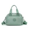 Small Handbag Women's Nylon Shoulder Bag Solid Color Crossbody Bag Small Square Bag Multi-Layer Bag