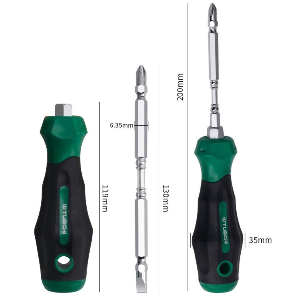 Slotted Corss Circuit Tool Non-slip Handle Screwdriver Bit High Quality Insulated Screwdriver