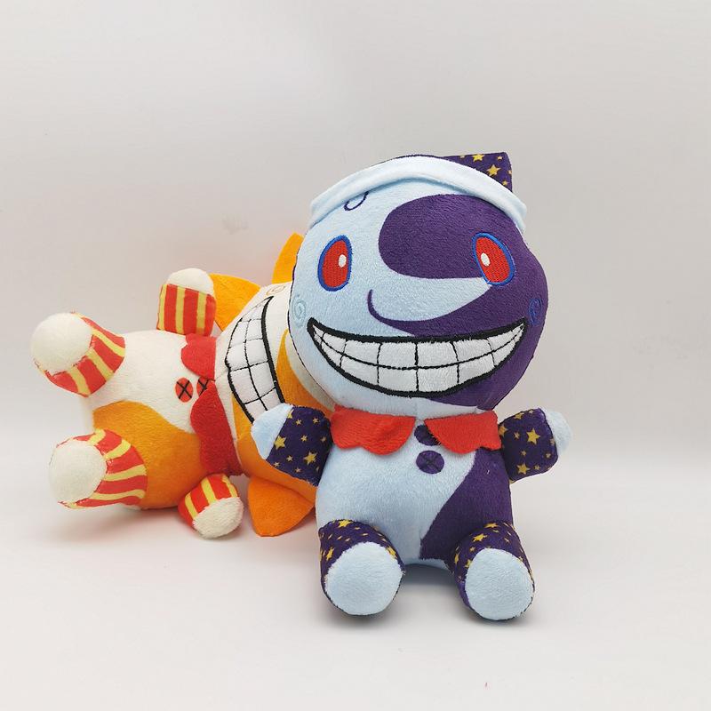 Security Breach Sundrop Moondrop Plush Five Nights At Freddy's Sun and Moon Soft Stuffed Doll Game Characters Plushies for Fan Kids Birthday Gift
