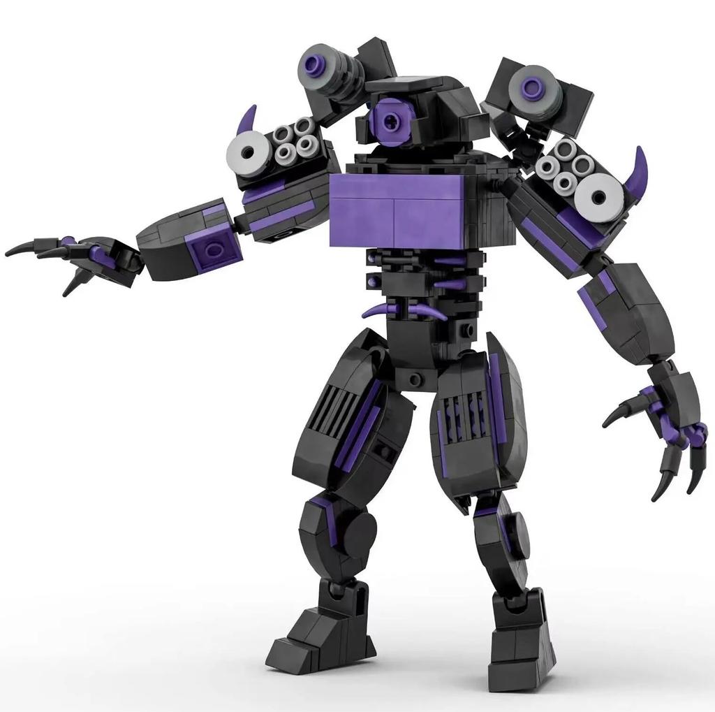 MOC Skibidi Туалет Человек Строительные Блоки Игрушки Титан Часы Человек Женский ТВ Личность Модель Наборы Украшений Игрушка «сделай сам» Для Детей Подарок