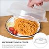 Microwave Oven Cover Transparent Food Lid Fittings Accessories Dessert Protecting Pp Protector