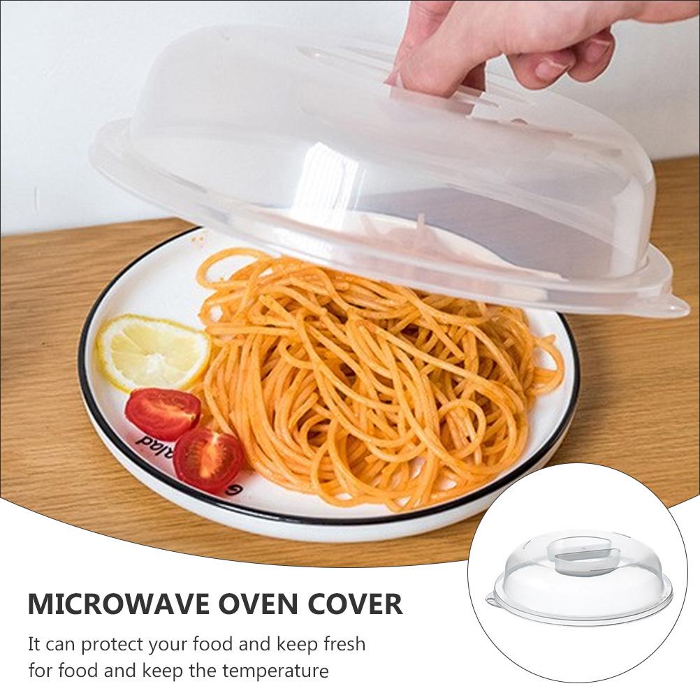 Microwave Oven Cover Transparent Food Lid Fittings Accessories Dessert Protecting Pp Protector