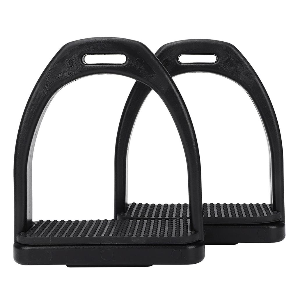 Стремя для лошади Стремя для лошади, 2 шт., удобное пластиковое снаряжение для верховой езды, верховая езда xuuyuu.. Износостойкий, противоскользящий (L)