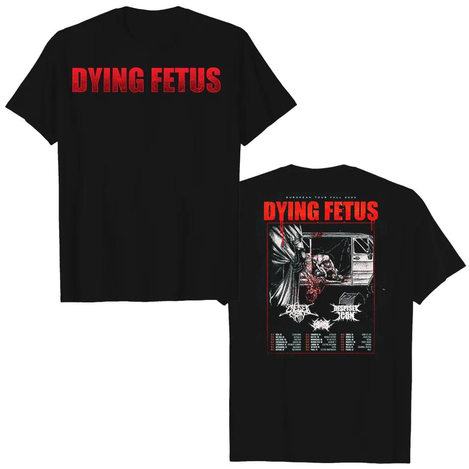 Dying Fetus ЕВРОПЕЙСКИЙ ОСЕННИЙ ТУР Футболка 2 стороны S-5XL 2F1288