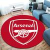 Arsenal F Round Area Rug,Carpet Rug for Living Room Bedroom Sofa Playroom Decor,Non-slip Floor Mat