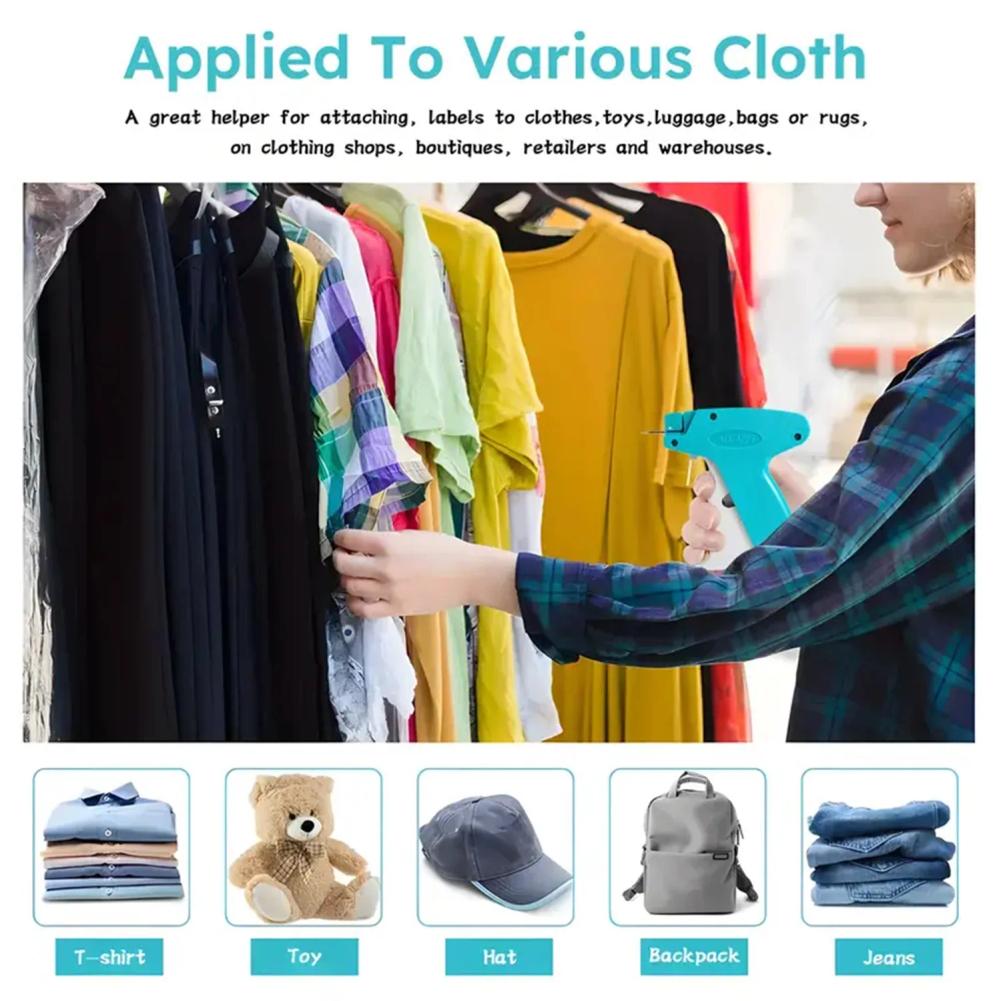 Пистолет для тонкой строчки Stitchy Quick Clothing Fixer для одежды Micro Tagging Gun Clothing Mini Speedy Sticky Sheeting Gun Hemming Tool