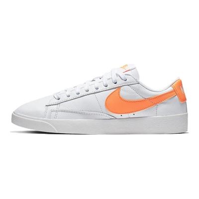 Женские кроссовки Blazer Low Le 'Белый/Оранжевый' Обувь для скейтборда AV9370-103