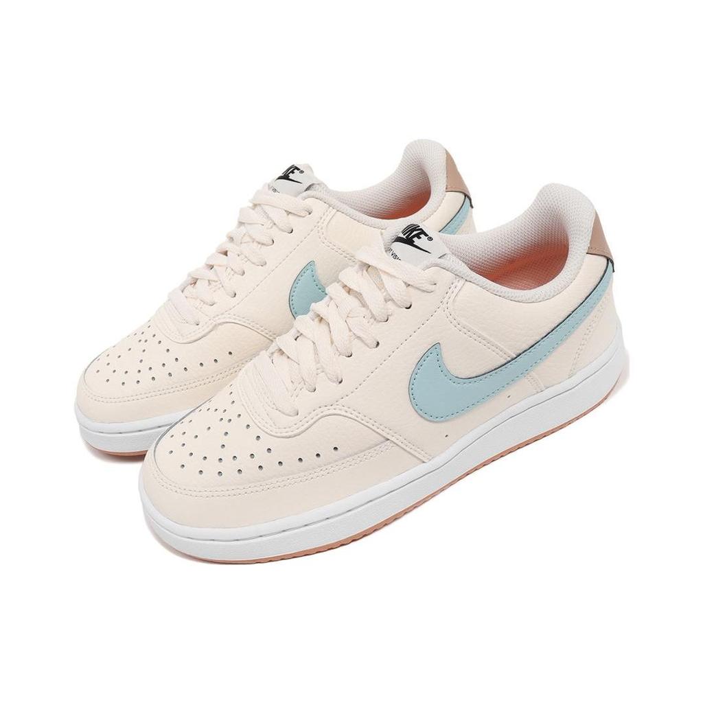 Nike Court Vision Low Pale Ivory Jade Ice Женские кроссовки Кремово-белая конопля FQ6876-131