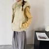 Casual autumn and winter down cotton hooded loose versatile vest vest vest women's short new jacket sleeveless