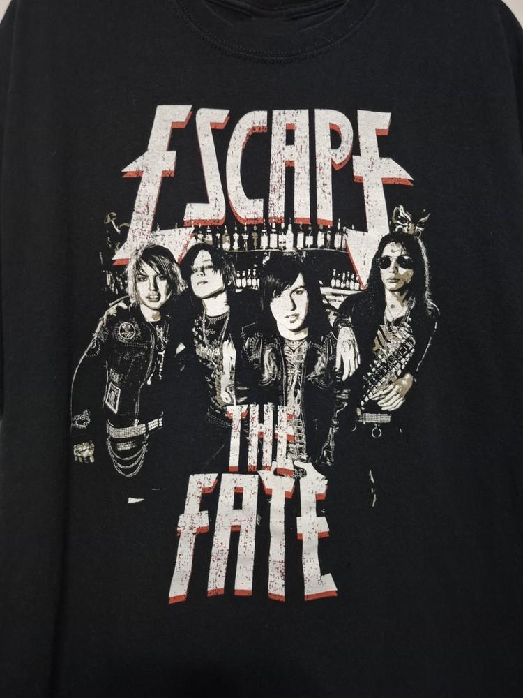 Escape The Fate Участники группы Скримо Позиции S-5XL AD467 Унисекс Футболка