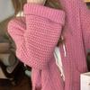 Women Sweater Long Coat Oversized Fall and Winter Knitting Loose Jacket Knitted Cardigan Long-sleeved Tops Winter