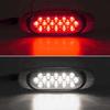 16LED 24V Truck LED Side Marker Light Position Clearance Lights Trailer Explosive Flashing Light