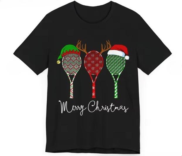 Naughty Xmas Ornaments Kamasutra Adult Humor Christmas High-quality Pure Cotton Men's Short-sleeved T-shirt Casual Loose Top