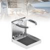 Stainless Steel Folding Drink Cup Bottle Holder for Marine Boat Truck RV Adjustable