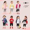 LUSON Baby Girl Casual Spliced Leggings