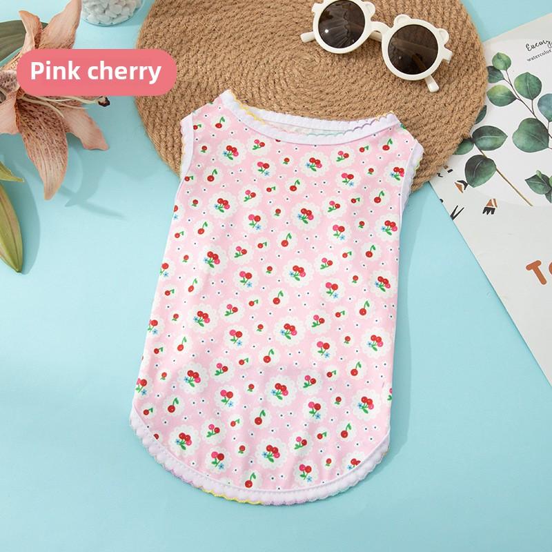 New Summer Pet Dog Kitten Vest Breathable Comfortable Cute Puppy Dog Clothes