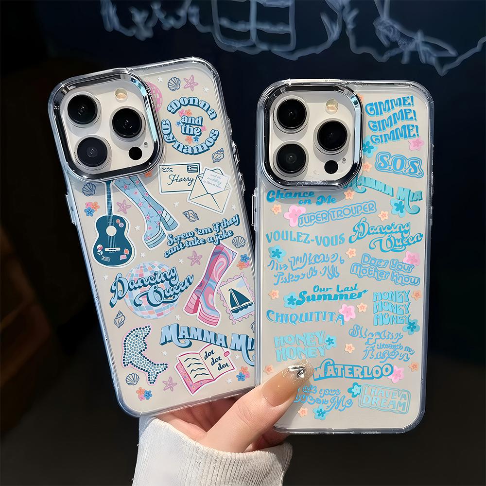 Горячий фильм Мамма Миа! Чехол для телефона для iPhone 17 16e 16 15 14 13 12 11mini Pro Max X XR XSMAX 8 7 Air Plus Прозрачный Мягкий Чехол