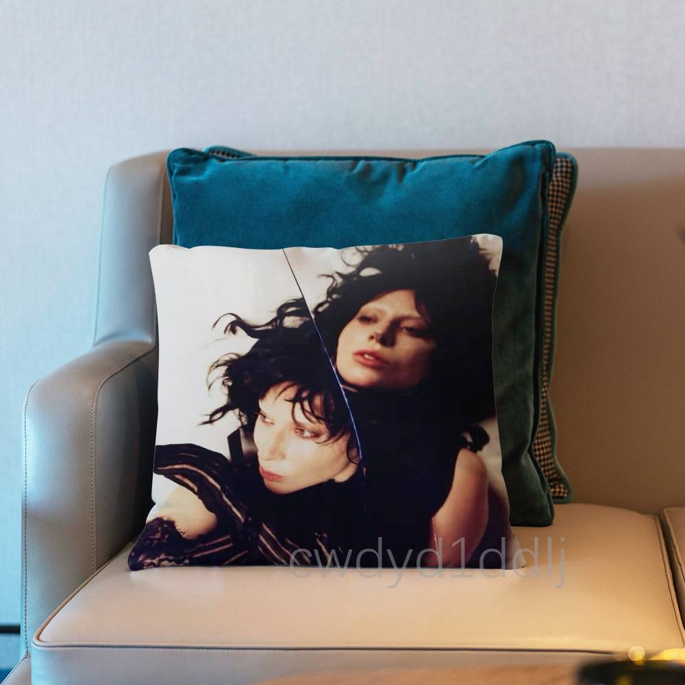LLady Gaga MMayhem Pillow Case Cover Square Sofa With For Pattern Comfortable Cushion suitable Of Room
