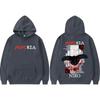 Rapper Niro MENS REA Album Graphic Hoodies Men Women Fashion Hip Hop Oversized Pullovers High Quality Casual Comfort Sweatshirts