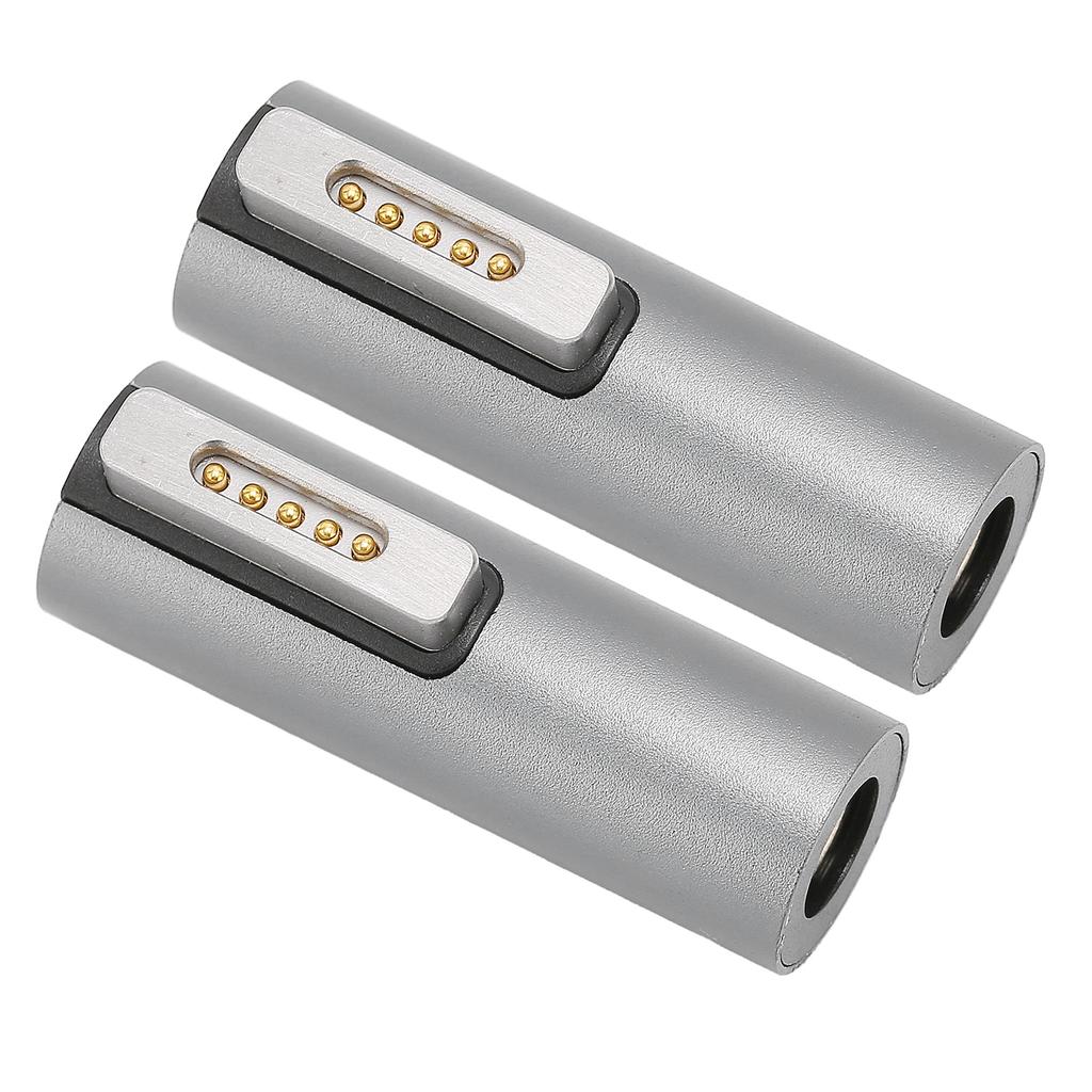 2шт магнитный адаптер T-образного наконечника DC Female для Magsafe 2 Максимальная поддержка 5A 18.5‑20V PD Магнитный